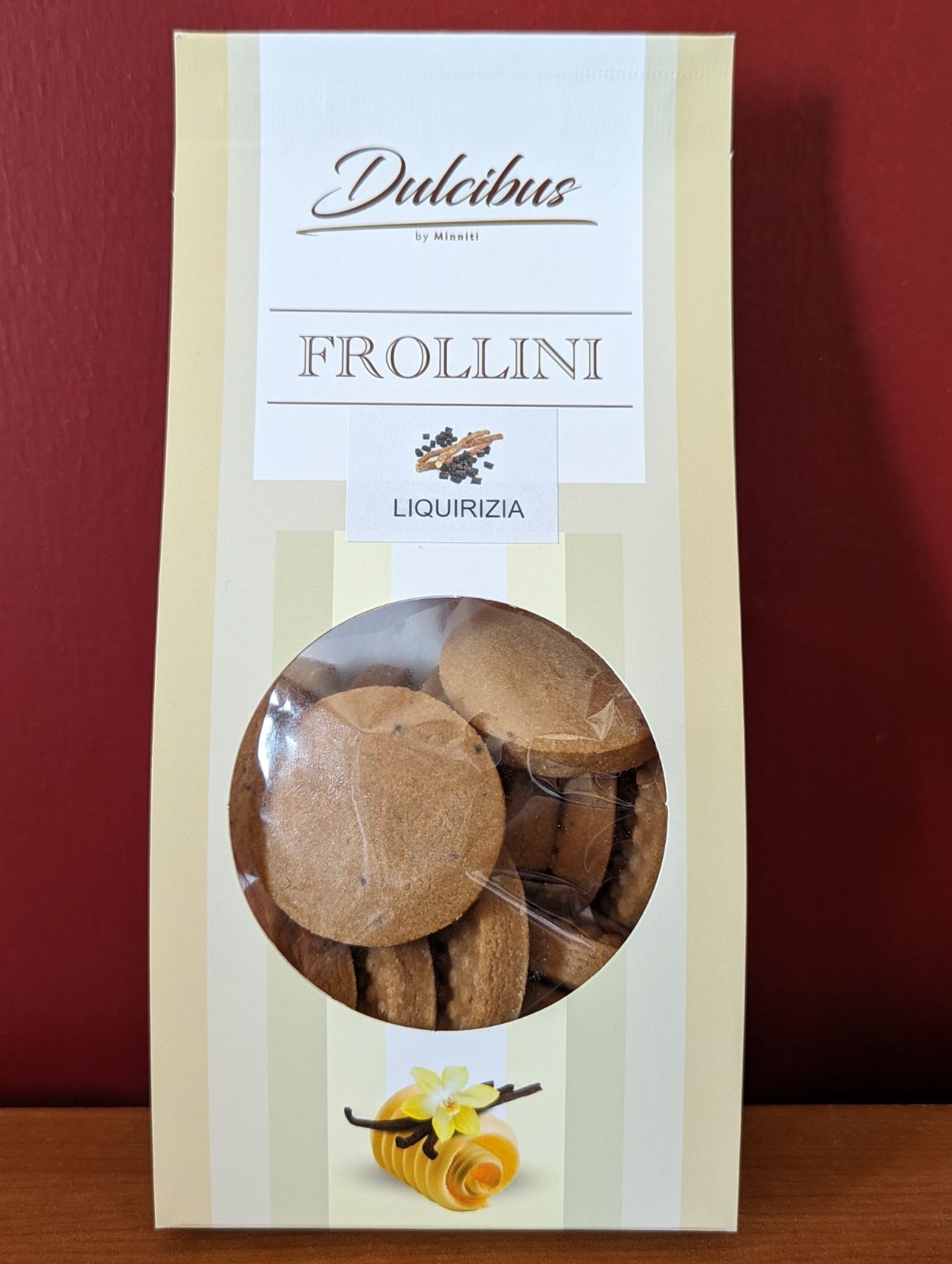 Frollini alla liquirizia Dulcibus by Minniti