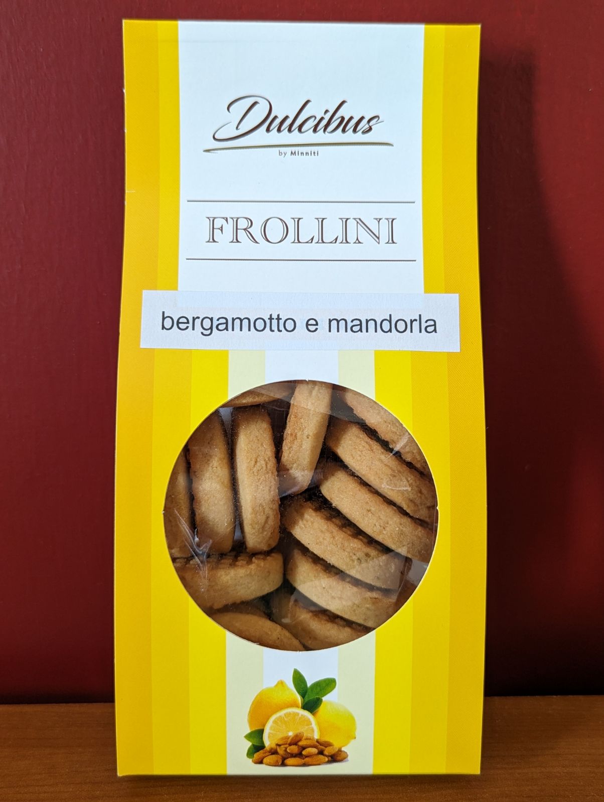 Frollini bergamotto e mandorla Dulcibus by Minniti